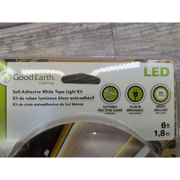 Good Earth Lighting Plug-in LED Self-Adhesive Tape Light Kit 930 Lumens (E4) - Picture 3 of 9
